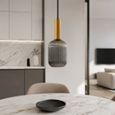Підвісний світильник димчастий D-13 cm E27 Smoke+Gold Garden lamp 260766-100008347