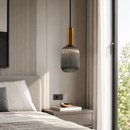 Підвісний світильник димчастий D-13 cm E27 Smoke+Gold Garden lamp 260766-100008347