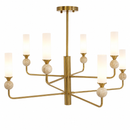 Люстра золота на 8 плафонів D-90 cm E14*8 Gold Spider 260766-100008350