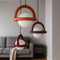 Підвісні світильники Akso D200 Led 12W 4000K Burgundy / Brown / Orange 241121-100003958