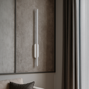 Настільний світильник білий L-60 cm/80/100 cm Led 3 режими White Pipe Line oval 251131-100006529