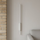 Настільний світильник білий L-60 cm/80/100 cm Led 3 режими White Pipe Line oval 251131-100006529