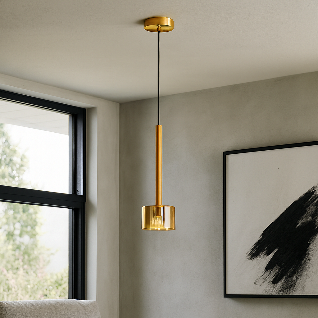 Підвісний світильник бурштиновий Led 9W Amber Colours 251031-100006226