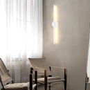 Настінні світильники білі лінійні L- 60 cm/ 80 cm/ 100 cm Led 16W / 20W / 26W White 3 режими Pipe Line oval  251131-100006530