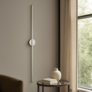 Настінні світильники сірі лінійні L 60 cm/ 80 cm/ 100 cm Led 16W / 20W / 26W З режими Pipe Line oval Silver 251131-100006531