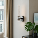 Настінний світильник чорний H-35W Led 10W Satin Bubbles tube 251122-100006535