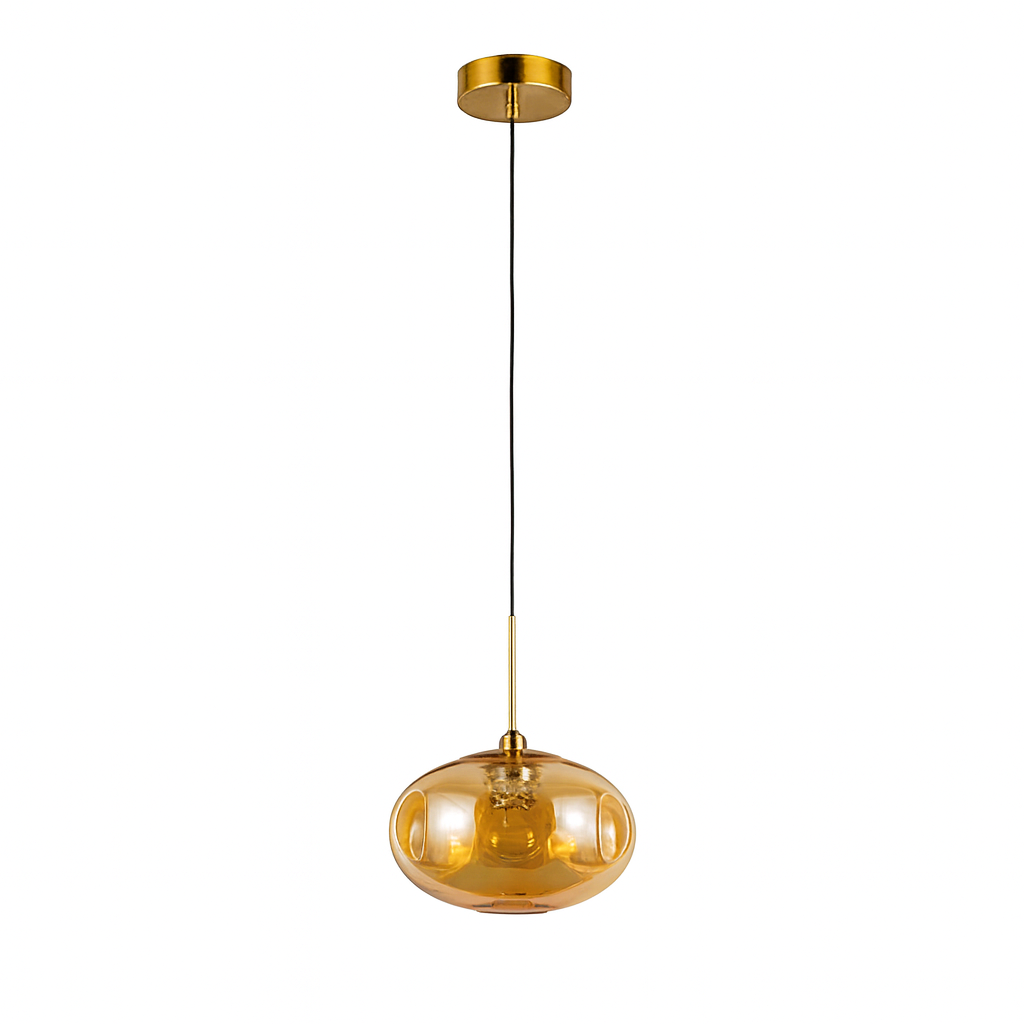 Підвісний світильник бурштиновий D-15 cm / D-19 cm Led Amber Colours 251031-100006234