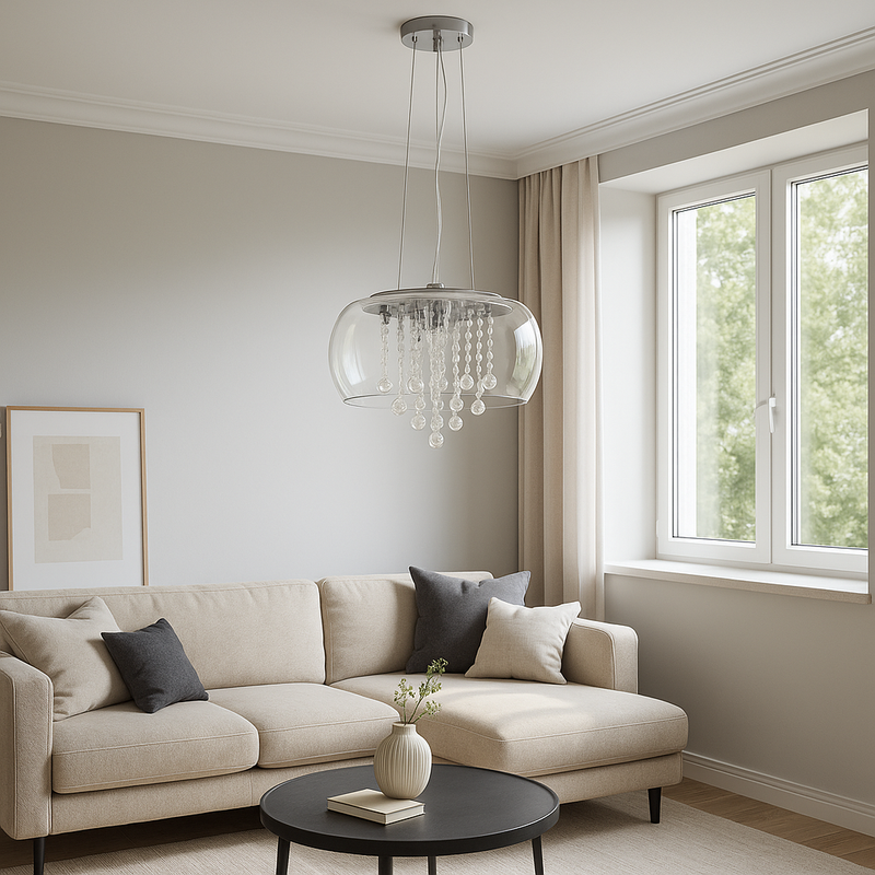 Підвісний світильник прозорий D-40 cm Led 18W Clear Colours 251031-100006237