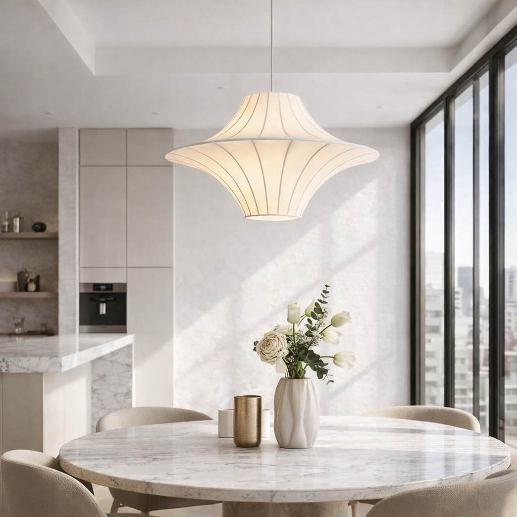 Підвісні люстри білі D-50 cm / D-60 cm E27 White Lightness 260318-100007752
