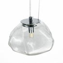 Підвісні світильники скляні D-20/25/30 cm G9 Clear+Chrome Dumpling 260118-100007048