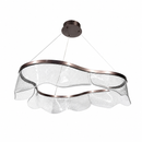 Підвісні люстри сатинові D-50 cm / D-60 cm / D-80 cm Led 3000K-6000K Satin Aurora 260518-100007929