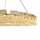Підвісні люстри крижані D-60 cm / D-80 cm Led 3000K-6000K Clear+Black Ice 260118-100007057