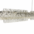 Підвісні люстри крижані L-60 cm / D-80 cm Led 3000K-6000K Clear+Black Ice 260118-100007058