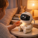 Лампа нічник космонавт з пультом з проекцією зоряного неба RGB Led 5W White Astronaut 260174-100007069