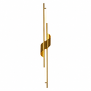 Настінні світильники золоті H-60 cm / D-80 cm Led Gold+White Curl 260319-100007693