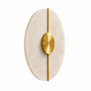 Настінний світильник з мармуру золотий D-20 cm Led 18W 3000-6500K Gold Marble 260619-100008080