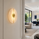 Настінний світильник з мармуру золотий D-20 cm Led 18W 3000-6500K Gold Marble 260619-100008080