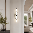 Світильник білий настінний H-44 cm Led 10W White Oval Candlestick 260619-100008082