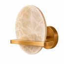 Настінний світильник золотий з мармуром H-20 cm Led 12W 3000K-6500K Gold Marble 260619-100008083