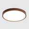 Стельові люстри з горіхового дерева D-30/40/50/60 cm H-5 cm Led IP20 Brown Circle 250958-100006034