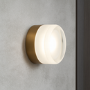 Настінний світильник IP54 D-14 cm Led 5W 4000K Gold+Clear 251036-100006258