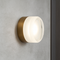 Настінний світильник IP54 D-14 cm Led 5W 4000K Gold+Clear 251036-100006258