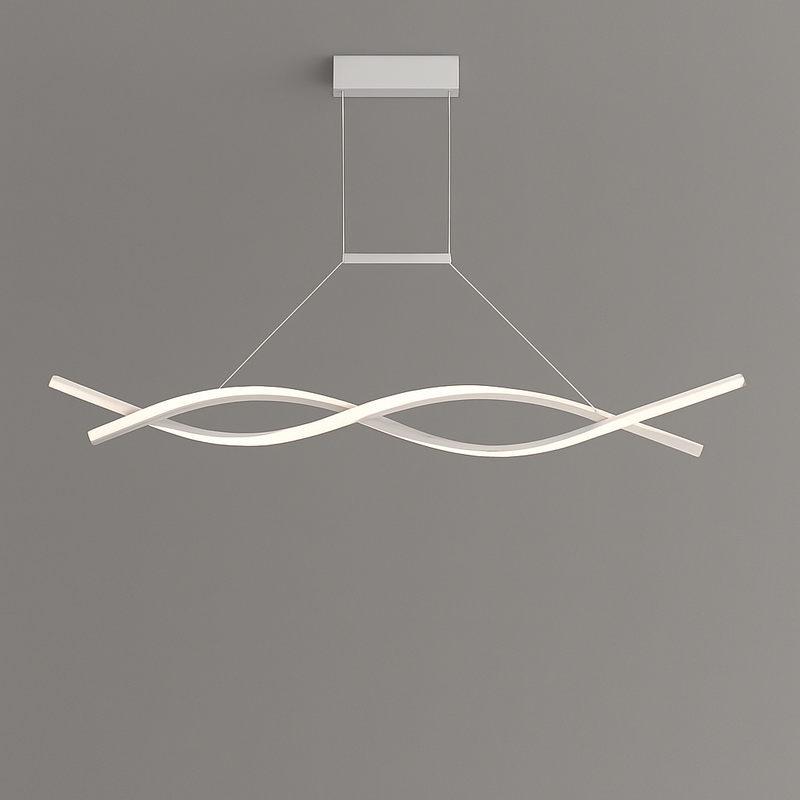 Підвісний світильник з пультом L-120 cm Led 44W 3000K 4000K 6000K White Gemo led lamp 250919-100006041
