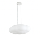 Підвісна біла люстра хмара з пультом W-55 cm Led 48W White Clouds 251031-100006265