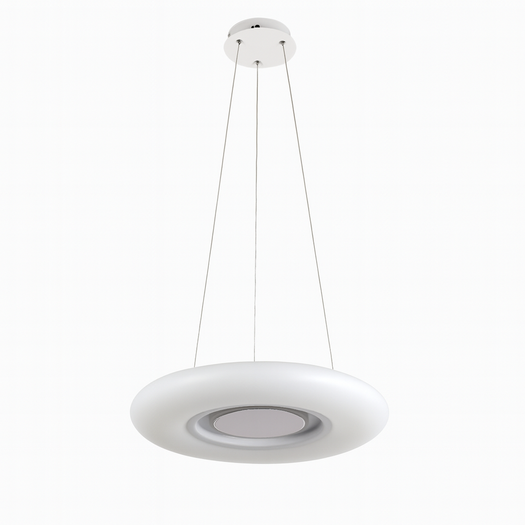 Підвісні білі люстри хмари з пультом D-46 cm / D-60 cm Led White Clouds 251031-100006266