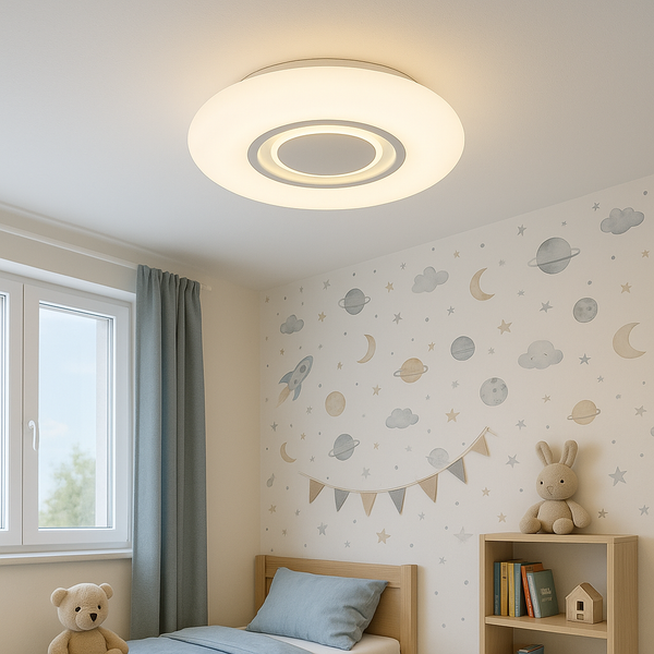 Підвісні білі люстри хмари з пультом D-46 cm / D-60 cm Led White Clouds 251031-100006267