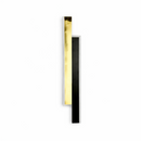Бра подвійне чорне з золотом L-60 cm 18W 4000K Black+Gold Longi double 260218-100007439