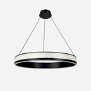 Підвісні люстри чорні D-60 cm / D-80 cm Led 3000K-6000K Black Nacre 260418-100007765