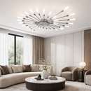 Люстри срібні стельові L-90 cm / L-110 cm / L-128 cm G4 Chrome Fun 260118-100007192