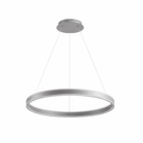 Підвісні люстри сірі з пультом D-40 cm / D-60 cm Led 3000K-6500K Grey Kukho 260275-100007444