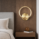 Настінний світильник золотий D-21 cm Led 18W 4000K Gold Circle 260140-100007080
