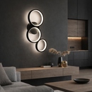 Настінний світильник чорний H-45 cm Led 23W 4000K Black 260140-100007081