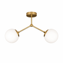 Люстра золота з білими плафонами H-28 cm E27 Gold+White Berry 260131-100007082