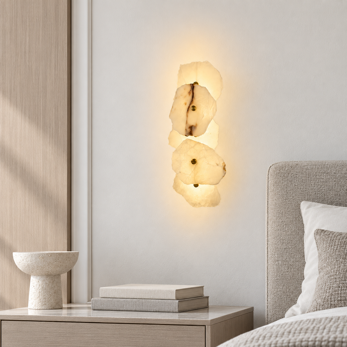 Настінний світильник H-52 cm Led 13W 4000K White Marble Stones 5 260918-100008821