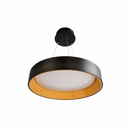 Підвісний світильник чорний D-45 cm Led 60W 3000K-6000K Black+Brown Circle 260918-100008824