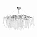 Підвісні люстрі срібні L-120 cm / L-160 cm G9 Chrome Crystal 260918-100008826