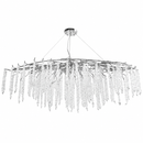 Підвісні люстрі срібні L-120 cm / L-160 cm G9 Chrome Crystal 260918-100008826