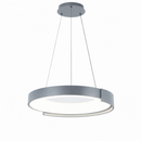 Підвісна люстра сіра D-50 cm Led Gray Round 260422-100007798