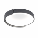 Стельова люстра сіра D-50 cm Led Grey Round 260422-100007801