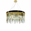 Підвісна люстра золота D-60 cm E14 Gold Crystal Crown 260288-100007520