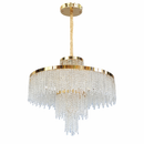 Підвісні люстри золоті D-60 cm / D-80.5 cm Led 3000K-6000K Gold Crystal 260235-100007566