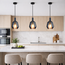 Підвісний світильник W-20 cm E14 Black Color Glass 260258-100007357