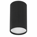 Точковий світильник чорний H-10 cm D-5.5 cm GU10 Black Gofre 260260-100007362