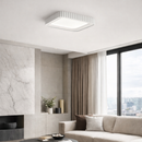 Стельова люстра біла L-49 cm Led 88W 3000K-6500K White Gofre 260248-100007399