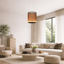 Підвісний світильник D-55 cm Led 3000К Brown Treads 260222-100007403