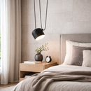 Підвісний світильник чорний D-24 cm E27 Black Arm 260277-100007393